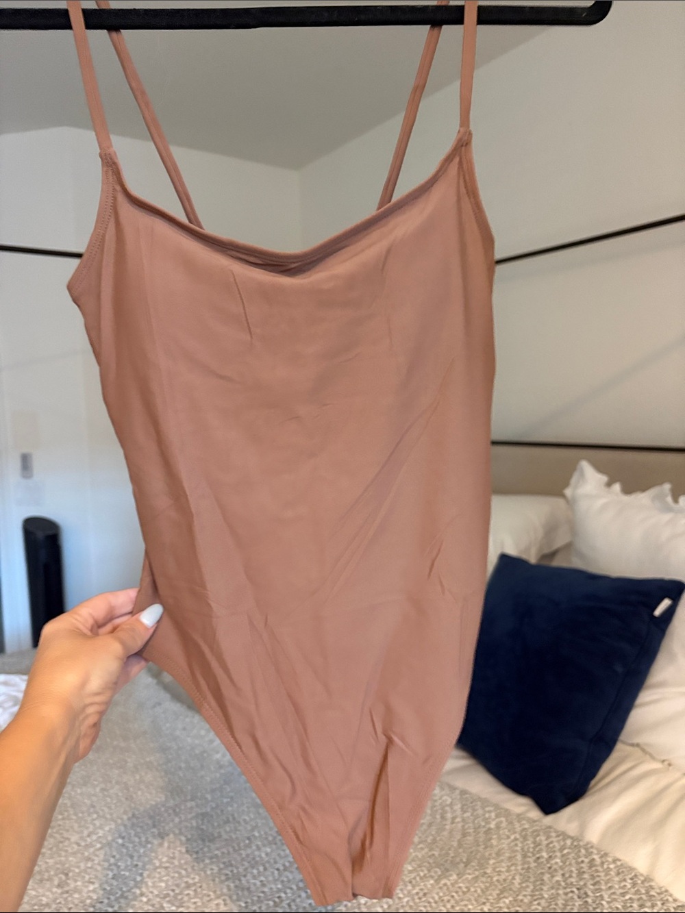 Amazon One-Piece Swimsuit in Mauve
